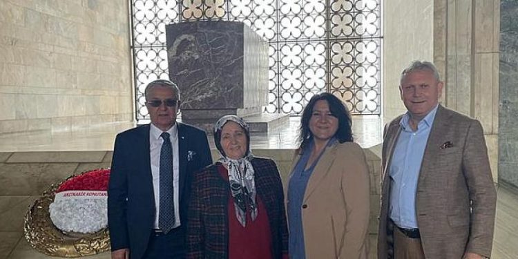 Anıtkabir’de Ata’nın Manevi Huzuruna Çıktılar