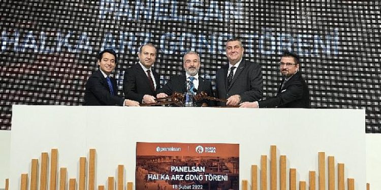 Panelsan, Borsa İstanbul’da işlem görmeye başladı